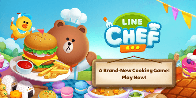 LINE Chef Meluncur Secara Global, Ajak Pengguna Memasak Bersama Brown