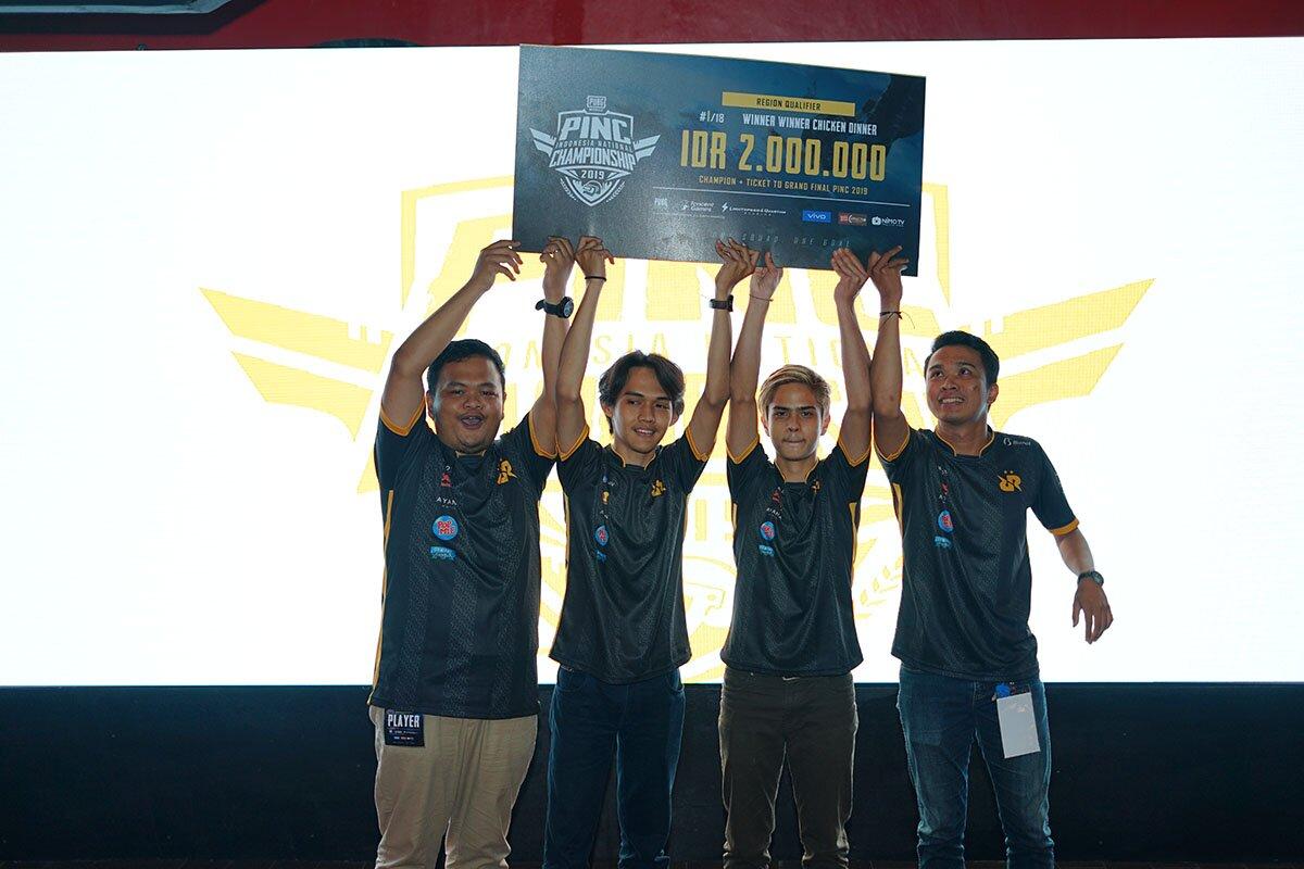 RRQ Capcorn juara PINC 2019 Kualifikasi Bali