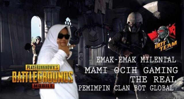 Gak Kalah Dengan Anak Muda, Begini Emak-Emak Gamer Saat Bermain PUBG Mobile
