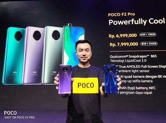 Alvin Tse perkenalkan Poco F2 Pro