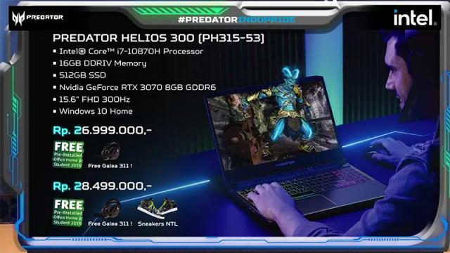 Bundling Predator Helios 300 - Acer Indonesia
