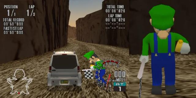 Ada-Ada Saja, Luigi Ditemukan Di Prototipe Sega GT