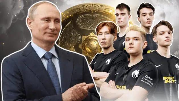 Wow! Presiden Rusia Vladimir Putin Menyelamati Team Spirit Atas Keberhasilan Mereka Menjuarai TI 10