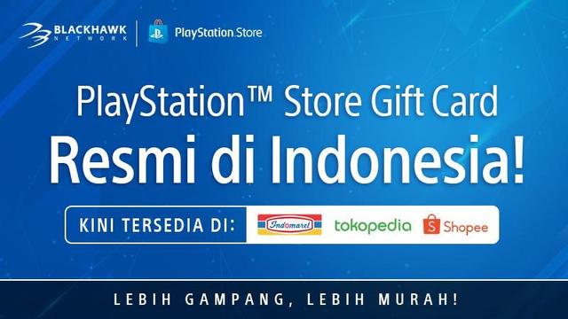 Blackhawk Network Indonesia Hadirkan PlayStation Store Gift Card di Indonesia, Permudah Gamer Untuk Belanja Game PlayStation!