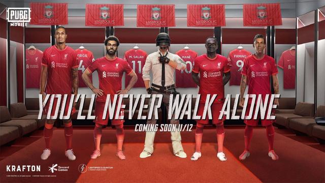 PUBG Mobile x Liverpool FC Hadirkan Berbagai Item In-game Ekslusif The Reds!