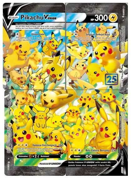 Pok√©mon Game Kartu Koleksi Rilis Booster Pack Spesial Koleksi Perayaan 25 Tahun