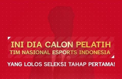 Ini Dia Para Calon Pelatih Timnas Esports Indonesia yang Lolos Seleksi Tahap Pertama!