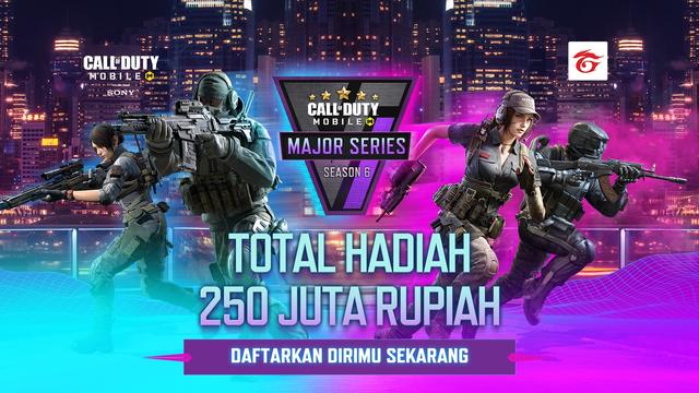 Yuk, Ikutan Turnamen Major Series Season 6 Call of Duty: Mobile!