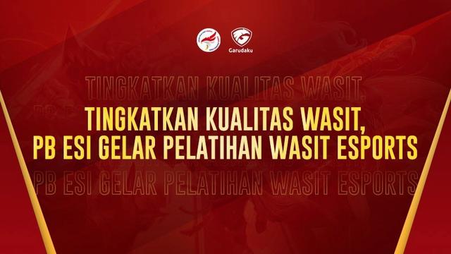 20 Wasit Telah Ikuti Pelatihan Wasit Esports yang Digelar PB ESI