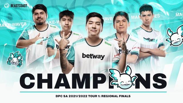 beastcoast Jadi Raja Dota 2 Amerika Selatan, Tak Terkalahkan di Final Regional