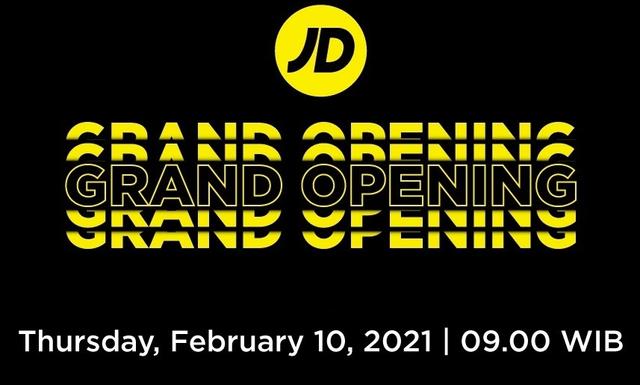 JD Sports Resmi Potong Pita Peresmian Outlet Pertamanya di Indonesia