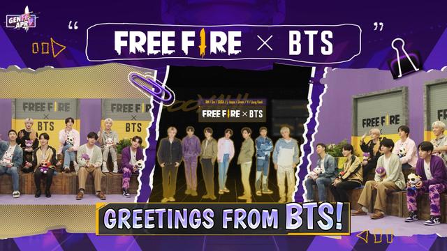 Free Fire x BTS Show: Tonton Keseruan Ketujuh Anggota Mabar Free Fire Dan Bikin Bundle Eksklusif