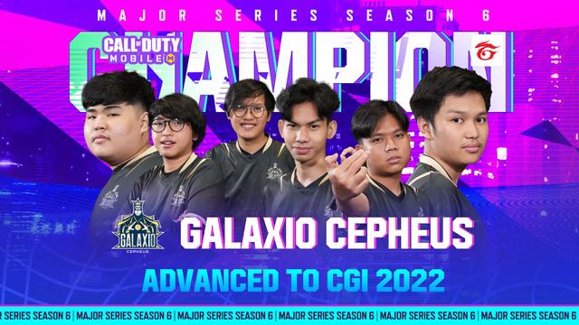 Galaxio Cepheus Juara Garena CODM Indonesia Major Series Season 6