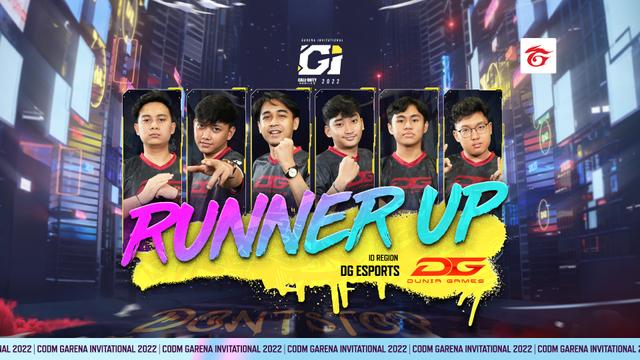 Wakil Indonesia, DG Esports, Raih Gelar Runner-up Dalam CODM Garena Invitational 2022