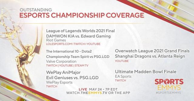 Dota 2 Torehkan Dua Nominasi Dalam Sports Emmy Awards ke-43