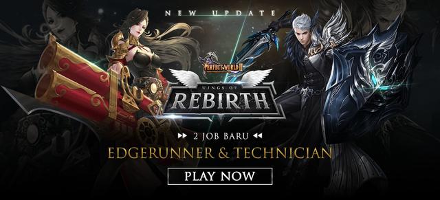 Job Baru Edgerunner dan Technician Hadir di Perferct World II Lewat Update Wings of Rebirth