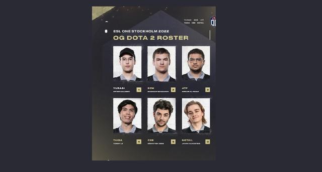 Ceb dan N0tail Jadi Stand-in Bagi OG di ESL One Stockholm Major 2022