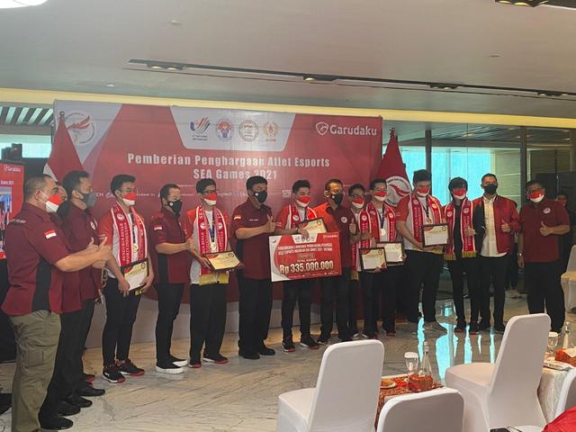 Apresiasi PBESI Kepada Para Atlet eSports Peraih Medali di SEA Games 2021 Hanoi