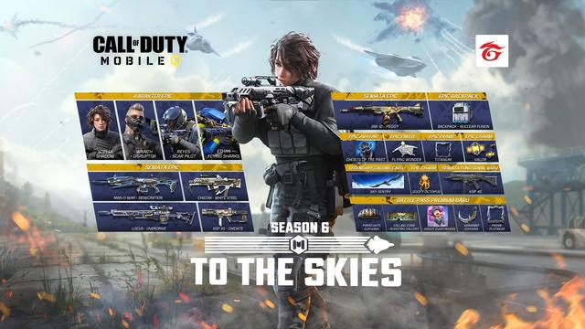 Simak Konten-konten Baru dari Season 6 Call of Duty: Mobile To The Skies