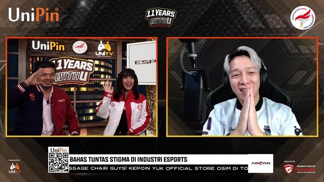 Webinar 11th Anniversary UniPin Bahas Stigma Pro Player Disebut Tidak Berpendidikan, Kata Siapa?