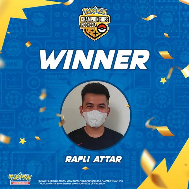 Rafli Attar Wakili Indonesia di Pokemon World Championship London 2022