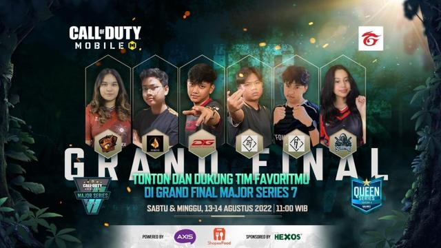 Saksikan dan Dukung Tim Favoritmu di Grand Final CODM Major Series 7
