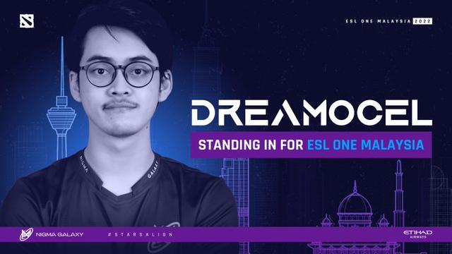 Pemain Indonesia Dreamocel Gantikan Miracle- Bela Nigma Galaxy di ESL One Malaysia 2022
