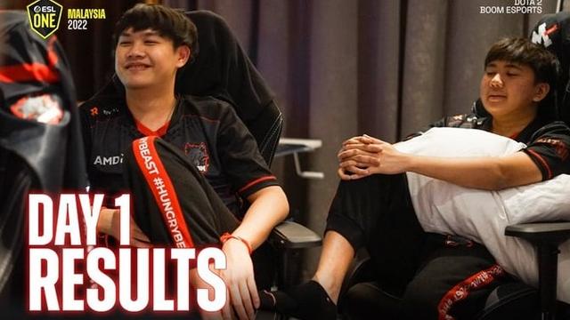 Day 1 ESL One Malaysia: BOOM Tampil Buruk, Dreamocel Moncer Bersama Nigma Galaxy