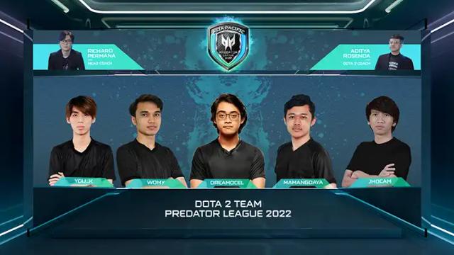 Lini Pemain Tim Dota 2 dan PUBG Terpilih Mewakili Indonesia di Grand Final Asia-Pacific Predator League 2022 Tokyo