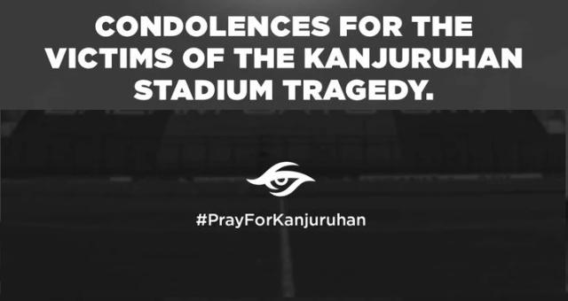 Team Secret Ungkapkan Belasungkawa Bagi Para Korban Jiwa Tragedi Stadion Kanjuruhan