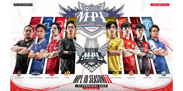 MPL ID Season 11 Siap Digelar Mulai 17 Februari 2023