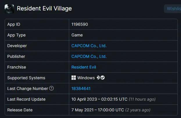 Capcom Lepas Denuvo Dari Resident Evil Village Versi Steam