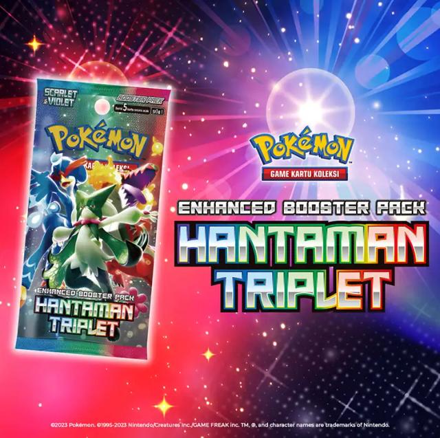 Kartu Pok√©mon Art Rare Sprigatito, Fuecoco, dan Quaxly Ada di Hantaman Triplet