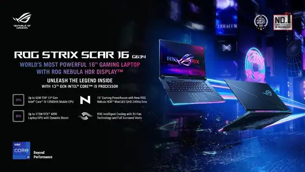 ASUS Resmi Luncurkan Lini Laptop Gaming ROG Terbaru Dengan Prosesor Intel Core Generasi ke-13
