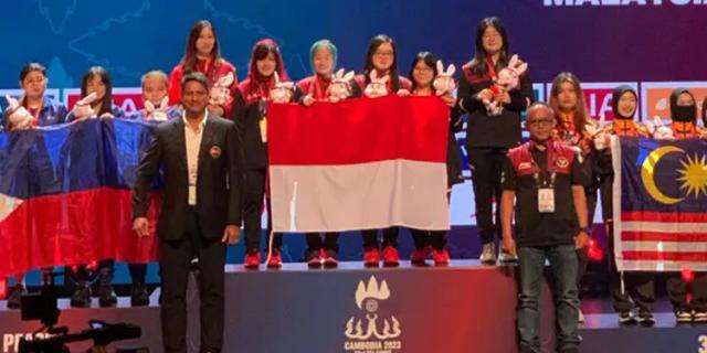 Timnas MLBB Women Indonesia Raih Medali Emas SEA Games 2023