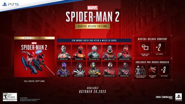 Rilis 20 Oktober, Marvel‚Äôs Spider-Man 2 Hadirkan Digital Deluxe dan Collectors Edition