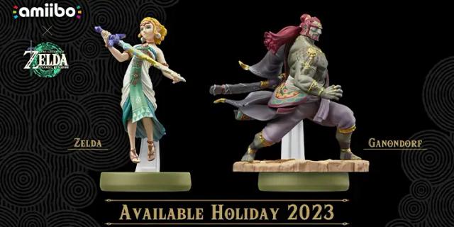 amiibo Zelda dan Ganondorf Tears of the Kingdom Meluncur Akhir Tahun