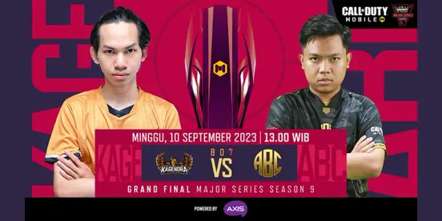 Kagendra dan ABC Esports Siap Bertempur di Grand Final CODM Major Series Season 9 Hari Minggu Ini