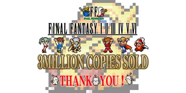 Final Fantasy Pixel Remaster Raih 3 Juta Kopi Penjualan