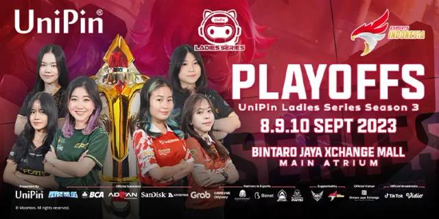 Playoff UniPin Ladies Series Season 3 Siap Digelar 8-10 September