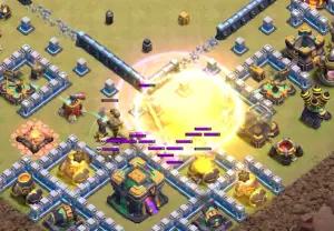 Seranagn darat di Clash of Clans (CoC) (sumber: YouTube/BangSkot | foto: YouTube/BangSkot)