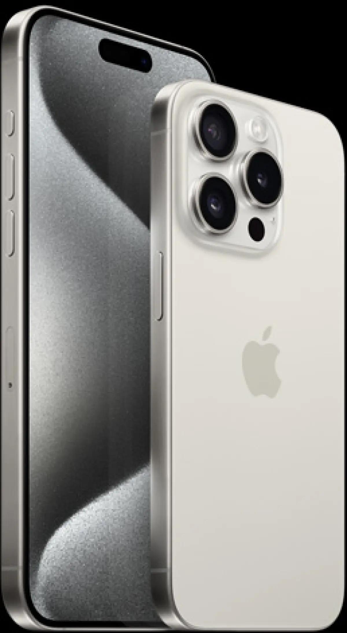 Ilustrasi salah satu iPhone dengan baterai terbesar, iPhone 15 Pro Max (FOTO: Apple.com)