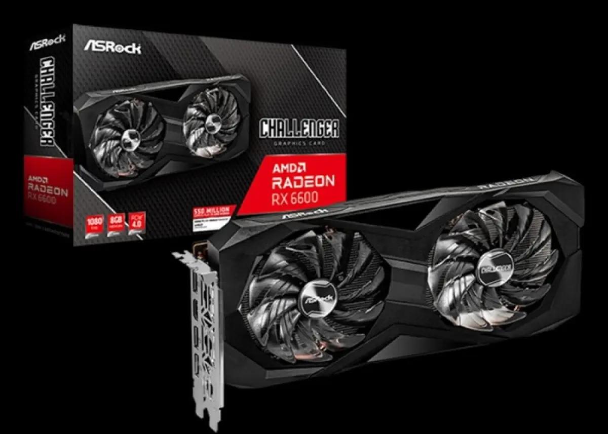 VGA terbaik Rp3 Jutaan, Asrock Radeon RX 6600 Challenger (Sumber: asrock.com) (FOTO: asrock.com)