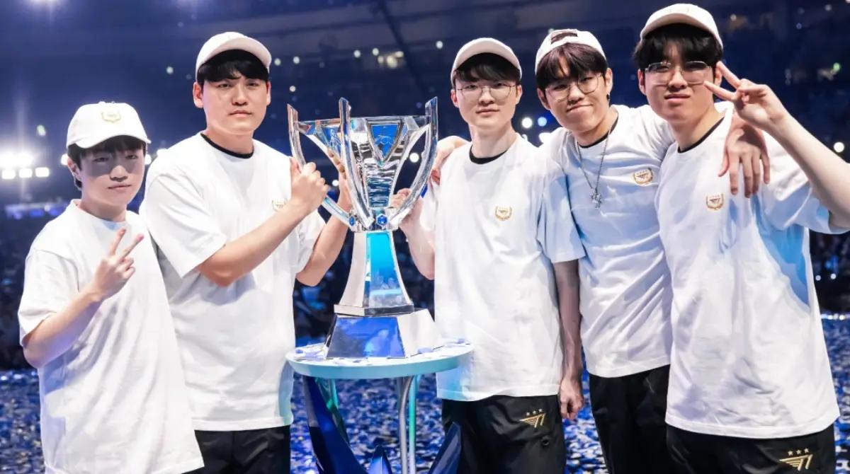 T1 Tetap Pertahankan Roster Worlds 2023, Perpanjang Kontrak hingga 2024 (FOTO: dotesports.com)