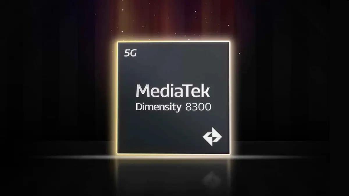 Ilustrasi chipset MediaTek Dimensity 8300.