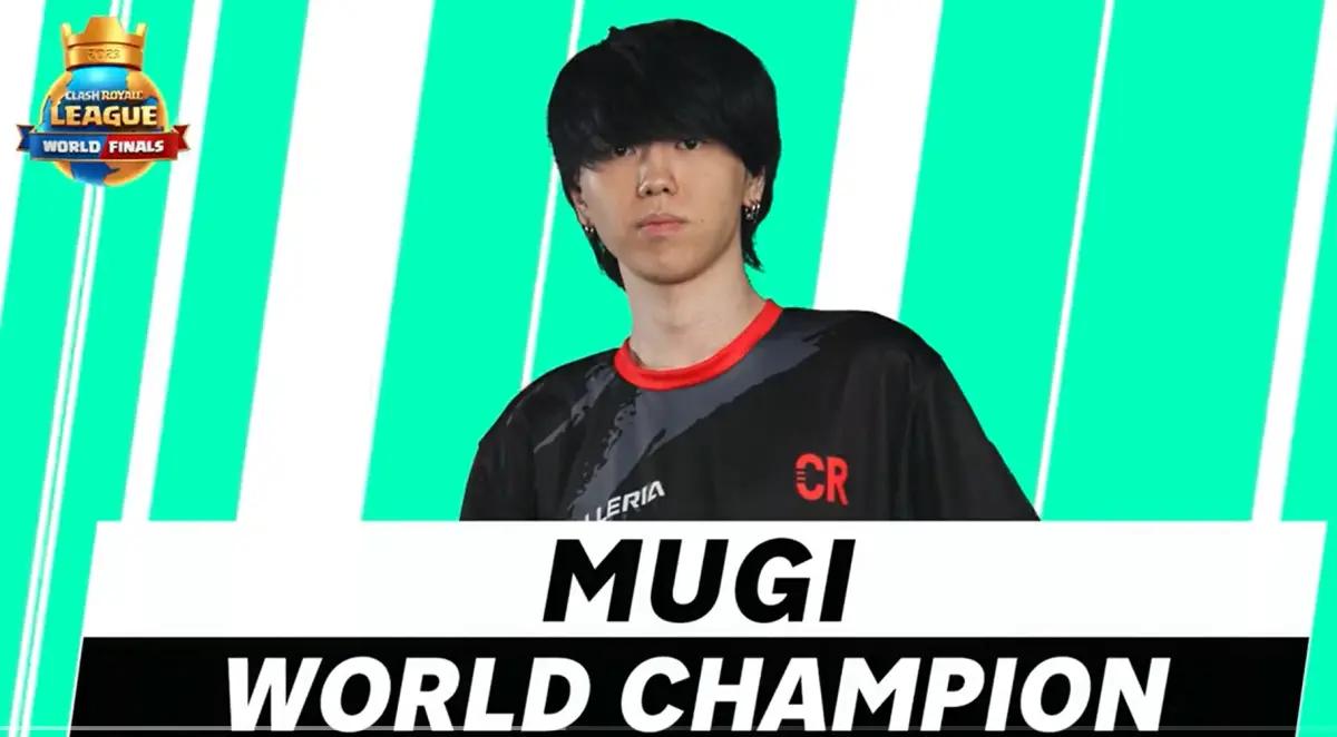 Mugi dinobatkan sebagai Juara Dunia Clash Royale League 2023 (FOTO: TikTok clashversotv)