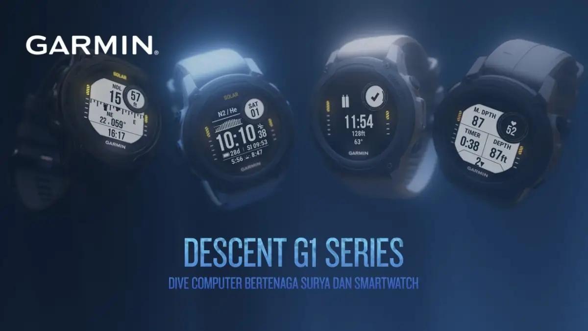 Fitur Garmin Descent G1 Series.