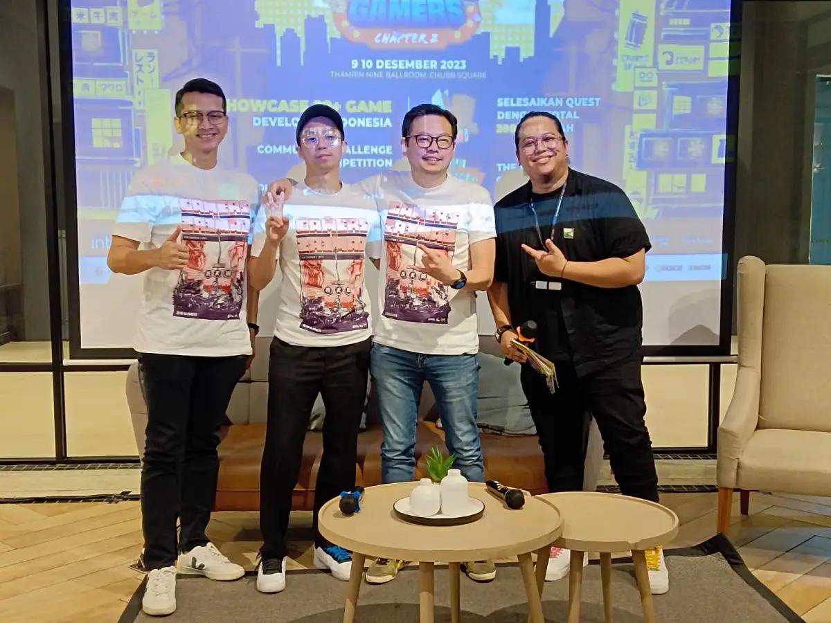 Konferensi Pers Gamers to Gamers (G2G) di Plaza Indonesia pada Senin (4/12/2023). (FOTO: Indogamers.com/Annisa Fadhilah)