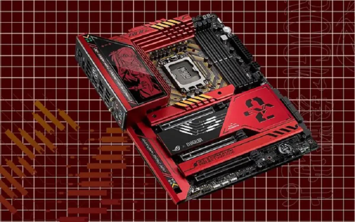 Motherboard ROG MAXIMUS Z790 HERO EVA-02 EDITION (FOTO: Asus)