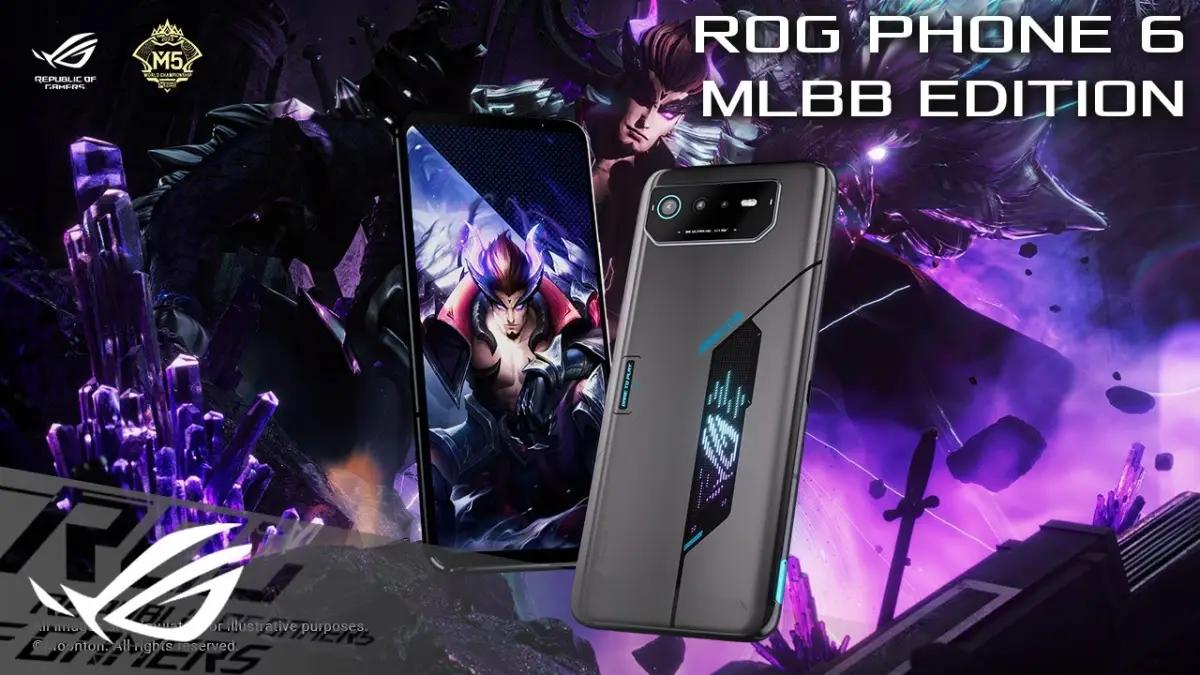 Asus ROG Phone 6 MLBB Edition. (Sumber: ROG Gobal)